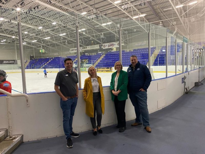 Meeting with Sheffield Ice Hockey Academy Leaders
