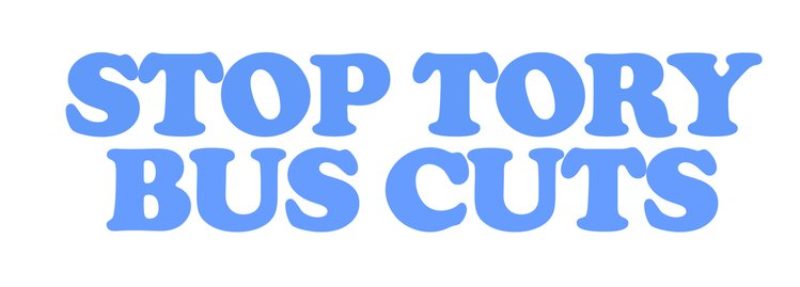 Stop Tory Bus Cuts logo