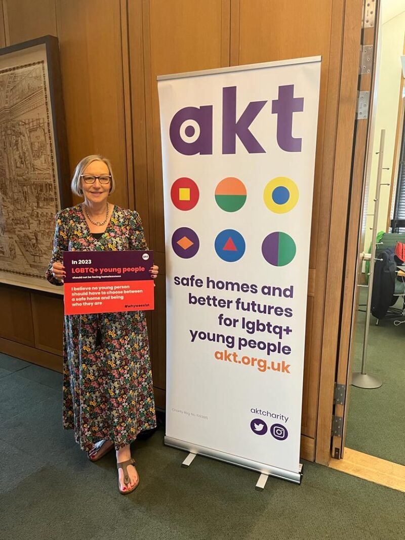 AKT support young LGBTQ+ people experiencing homelessness