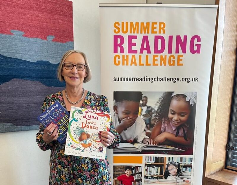 I recently attended an event in Parliament promoting the Summer Reading Challenge