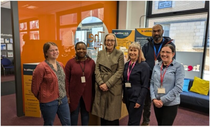 Gill Furniss MP with representatives from the local voluntary sector